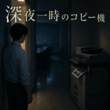 深夜一時のコピー機