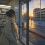 影だけ先に帰る