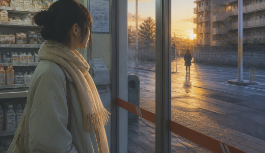 影だけ先に帰る